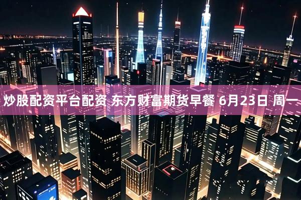 炒股配资平台配资 东方财富期货早餐 6月23日 周一