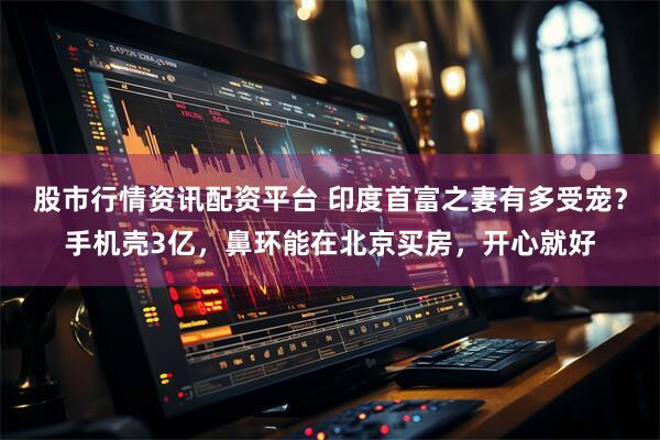 股市行情资讯配资平台 印度首富之妻有多受宠？手机壳3亿，鼻环能在北京买房，开心就好
